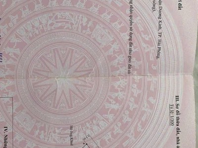 Lô góc mặt đường Hải Thành 2, Dương Kinh, Hải Phòng 100m 0