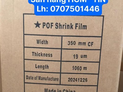 Màng co POF Trung Quốc 350mm 19um 0