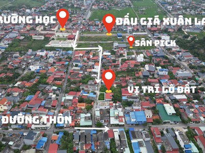 Đất trung tâm xuân la   đối diện khu đấu giá  ngõ thông gần 4m  giá chỉ 1.2x tỷ   cửa vốn tốt  zalo 0