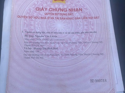 Sở hữu ngay lô đất đẹp - giá tốt - vị trí đắc địa tại xã nam phương tiến, huyện chương mỹ, tphn 3