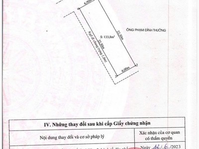 Đất mặt đường trần minh thắng quý kim lô góc 133,8m giá 2x triệu/m hàng hiếm thanh khoản 4