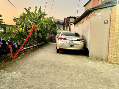 Bán gấp mảnh đất thôn thanh trí, minh phú, sóc sơn. gần chợ, đường rộng oto đỗ 2