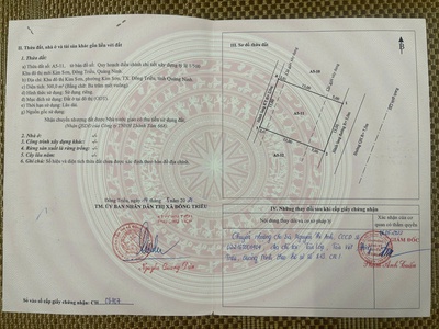 Bán nhanh 2 lô đất  khu đô thị kim sơn đông triều, tỉnh quảng ninh. 3