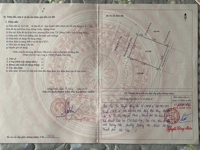 Bán gấp 2 lô đất  khu đô thị kim sơn,thị xã  đông triều, quảng ninh. 3