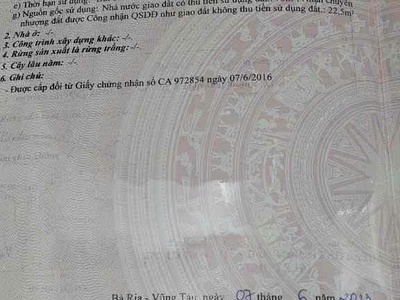 Bán 1 nền đẹp ko lổi phong thủy trục chính sát đ25 hòa long giá chỉ 1ty4 bớt lộc 1