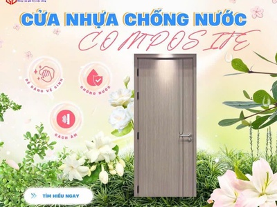 Cửa nhựa Composite chống nước: Giải pháp tối ưu cho không gian sống hiện đại 1