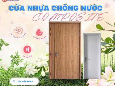 Cửa nhựa Composite chống nước: Giải pháp tối ưu cho không gian sống hiện đại 2