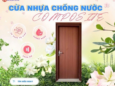 Cửa nhựa Composite chống nước: Giải pháp tối ưu cho không gian sống hiện đại 3