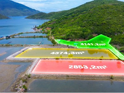 Đất mặt biển Bắc Vân Phong hiếm hoi còn sót lại giá chỉ 400 ngàn/m2 1