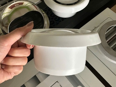 Cửa gió đĩa tròn nhôm DT-180 1