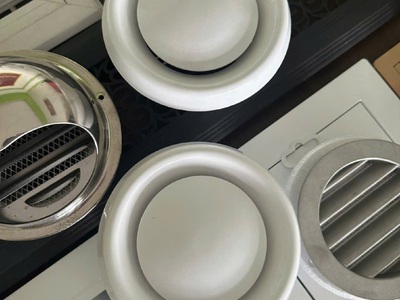 Cửa gió đĩa tròn nhôm DT-180 2