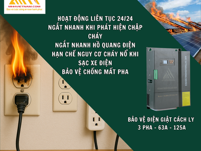 Thiết bị bảo vệ điện giật và bảo vệ cháy nổ thế hệ mới của MHH Việt Nam 4