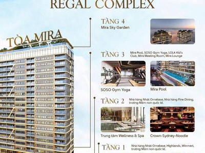 Regal Complex căn hộ Đà Nẵng hạng sang mặt sông Cổ Cò view biển 2PN chỉ từ 5.x tỷ 0