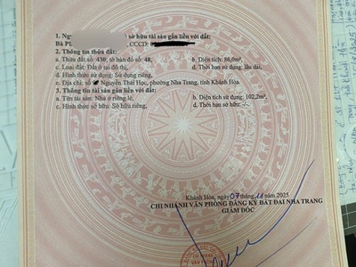 Bán nhà mặt tiền đường nguyễn thái học   gần sát chợ đầm nha trang. 2