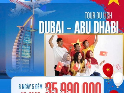 Khám phá Dubai Tết 2026 chỉ từ 27.990K 0