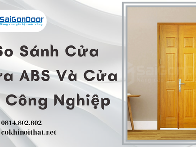 So Sánh Cửa Nhựa ABS Và Cửa Gỗ Công Nghiệp 1