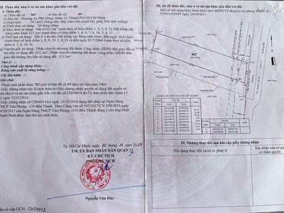 Siêu phẩm đất quận 12   lô đẹp  13x54  hiếm gần sông sài gòn 2