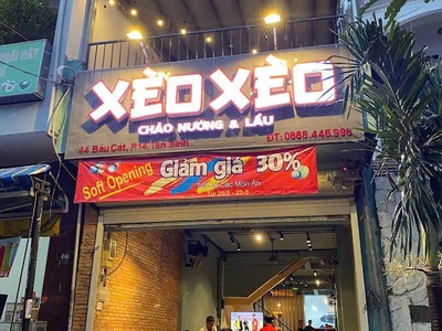 Cho thuê nhà mặt tiền số 44 đường bàu cát, phường tân bình, quận tân bình 0