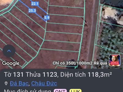 Bán 2 nền giá rẻ đát bạc cho người thu nhập có nền để xây nhà an cư lập nghiệp 1