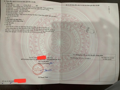 Chính chủ bán đất thôn đường yên   xuân nộn   đông anh   hà nội 4