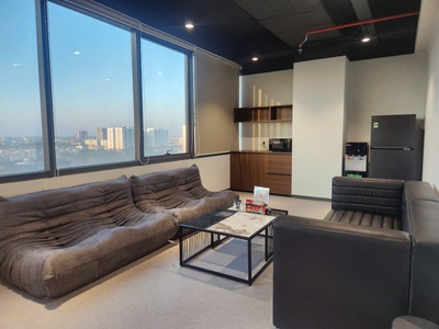 Cho thuê lại văn phòng   nội thất mới tinh   nguyễn văn cừ, long biên 1