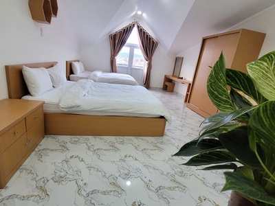 Cho thuê 3 khách sạn mặt tiền nguyễn công trứ   phường lâm viên  p8 cũ , đà lạt 0