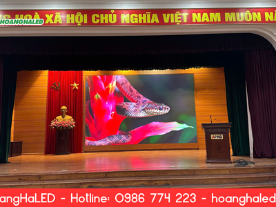 Dự Án Lắp Đặt Màn Hình LED P2 Tại Hội Trường Nguyễn Chí Thanh   Hà Nội 1