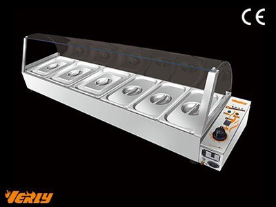 Tủ hâm nóng thức ăn, tủ bảo quản thức ăn ở căn tin trường học 3