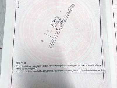 Bán nhà hẻm Tôn THất Thuyêt, q.4 giá 1 tỷ 490 sổ hồng riêng 9