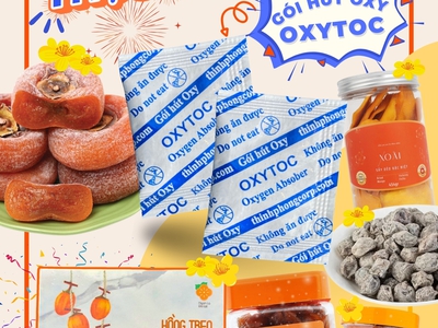 Kiểm soát oxy trong bao bì: Bí quyết chống mốc thực phẩm bằng gói Oxytoc 3