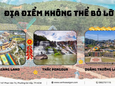 Du xuân 2026-Đà Lạt 3N3D-Nhận ưu đãi đăng kí trước 25/12 3