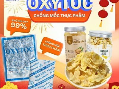 Gói hút oxy Oxytoc: Giải pháp chống mốc thực phẩm an toàn và hiệu quả 1