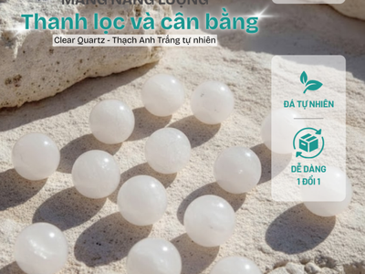 Đá Thạch Anh Trắng   Năng lượng tinh khiết cân bằng cảm xúc 0