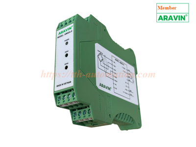 Bộ khuếch đại tín hiệu load cell cài ray AM02A-D 1