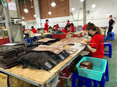 Quà tặng đồ da cuối năm Sản xuất trực tiếp CÓ VAT 0