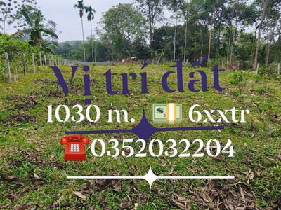 Nhanh thì còn ạ - đất tại lạc sơn, hoà bình - phú thọ - chỉ 6xxtr hơn 1000 m2, có 200m2 thổ cư 1