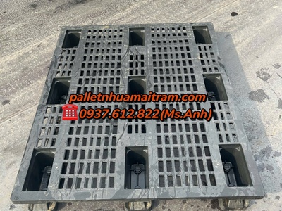 Thanh Lí Pallet Nhựa Giá Rẻ Kịch Sàn, Chuyên Kê Phân Bón Tại Bình Phước 0