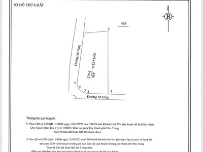 Bán lô dất ở ngay phường tây nha trang khánh hoà 4