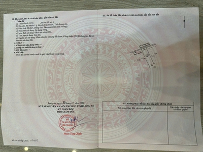 Bán 2 lô đất 88m2 thổ cư sẵn sổ giá cực tốt tại   xã phước lý, huyện cần giuộc, long an 1