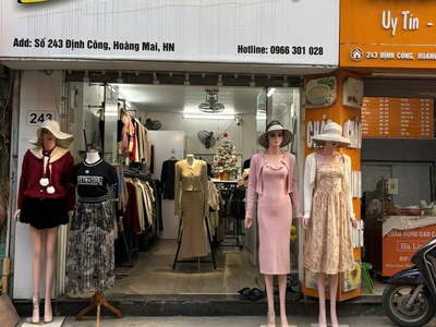 Sang nhượng shop quần áo   phố định công, hoàng mai, hà nội 0