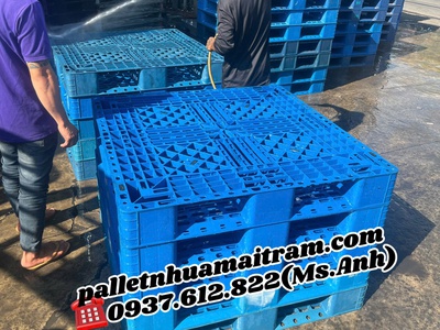  Thanh Lí Pallet Nhựa Giá Rẻ Kịch Sàn, Chuyên Kê Phân Bón Tại Bình Phước  3