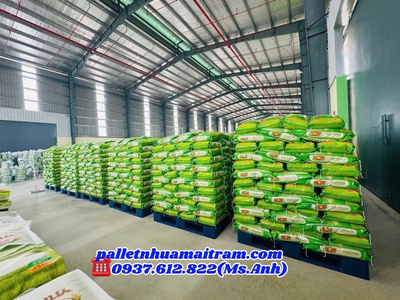 Thanh Lí Pallet Nhựa Giá Rẻ Kịch Sàn, Chuyên Kê Phân Bón Tại Bình Phước 9