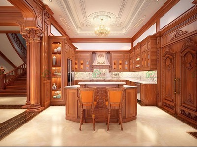 Thi Công Tủ Bếp Theo Yêu Cầu   Tủ Bếp Gỗ Đẹp   Bền   Tiết Kiệm 17