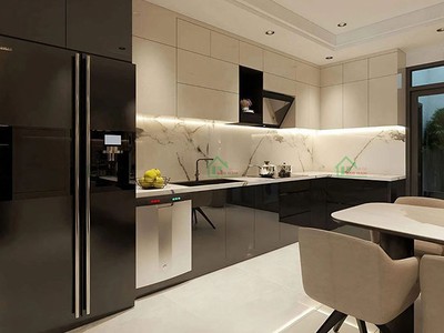 Thi Công Tủ Bếp Theo Yêu Cầu   Tủ Bếp Gỗ Đẹp   Bền   Tiết Kiệm 7