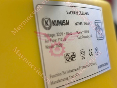 Máy hút bụi gia đình Kumisai KMS15 giá rẻ 3