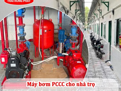 Máy bơm chữa cháy cho nhà trọ   Bảo vệ an toàn cho người thuê và chủ nhà 0