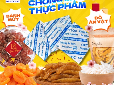 Gói Oxytoc, Giải pháp kiểm soát mốc cho bánh mứt đóng gói 0