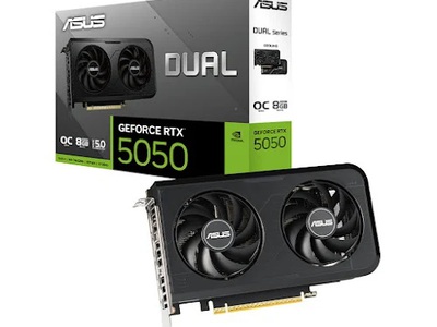 Card màn hình Asus Dual GeForce RTX  5050 8GB GDDR6 OC Edition 0