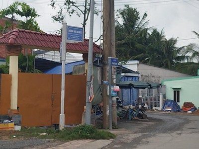 Bán đất thổ cư 196m2 sổ hồng làng hoa, tân quy đông, tp. sa đéc, đồng tháp. giá 3.2 tỷ. hướng tây 1