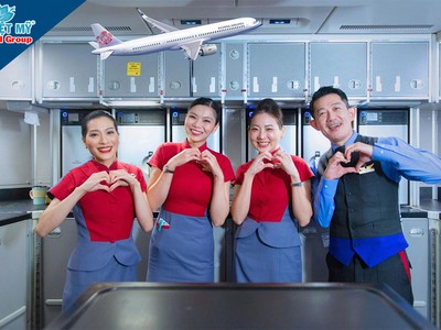 China Airlines khuyến mãi Giáng sinh   Giảm đến 12 giá vé quốc tế 0